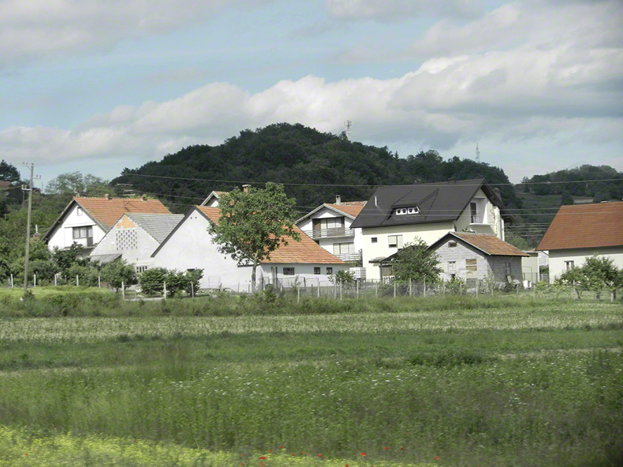 Lepoglava-Zagreb, Landschaft