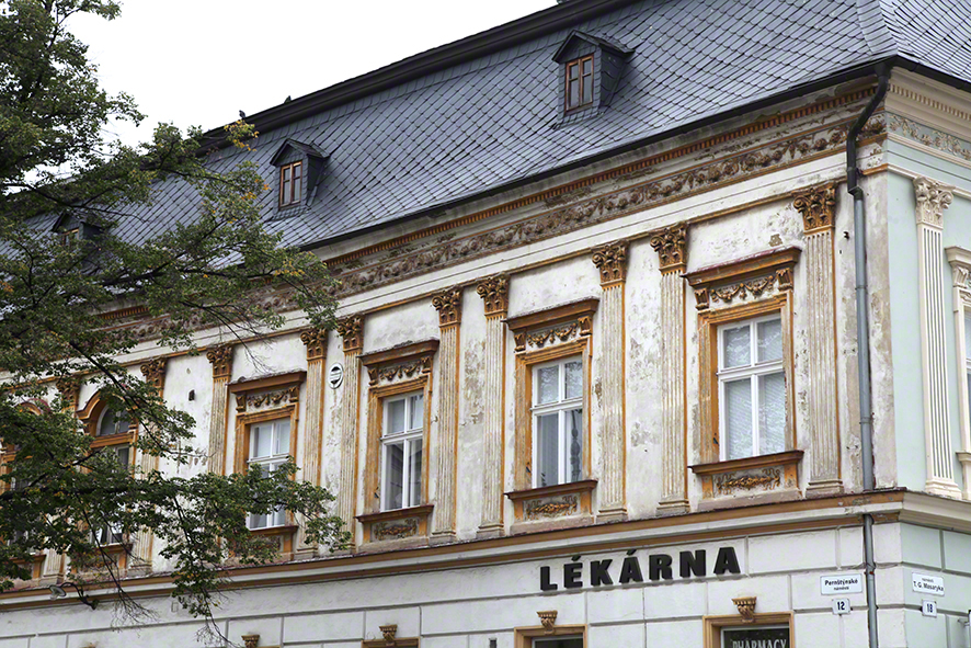 Prossnitz Stadtrundgang Alte Häuser