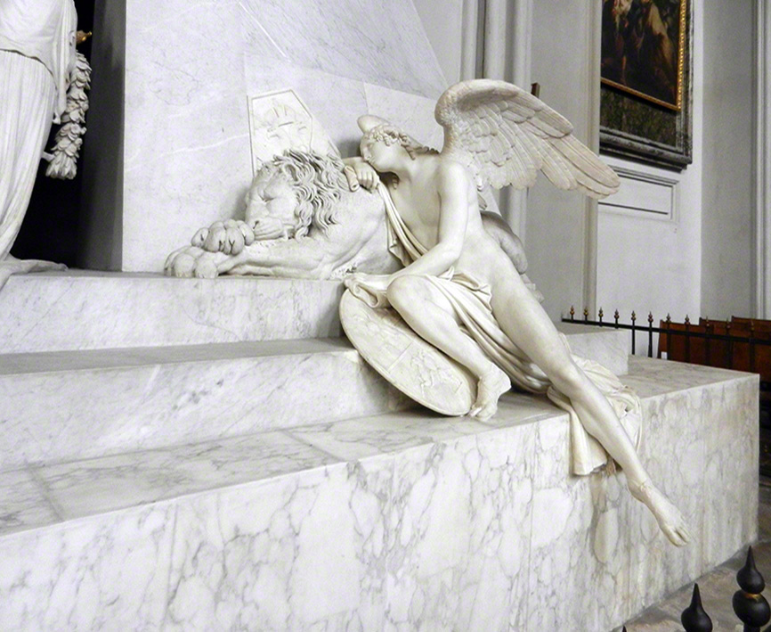 Genius Kenotaph Maria Christina Antonio Canova