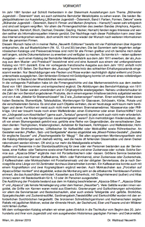 Berndorf Katalog 1911