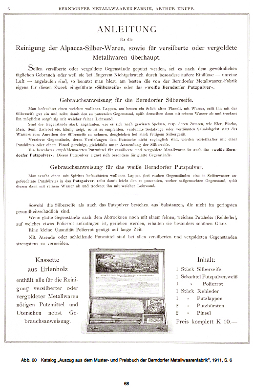 Berndorf Katalog 1911