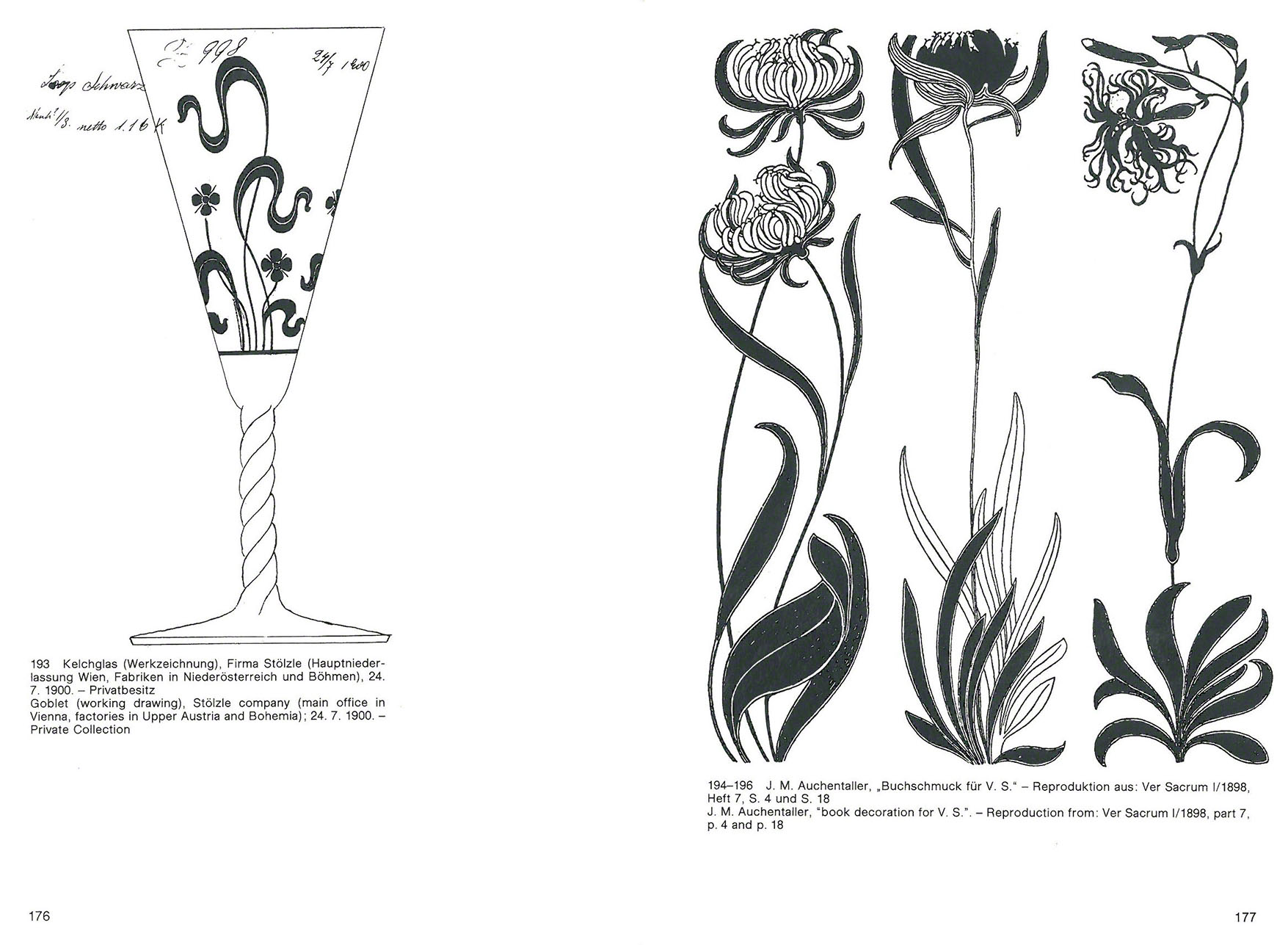 Blühender Jugendstil - Farben Formen Dekore