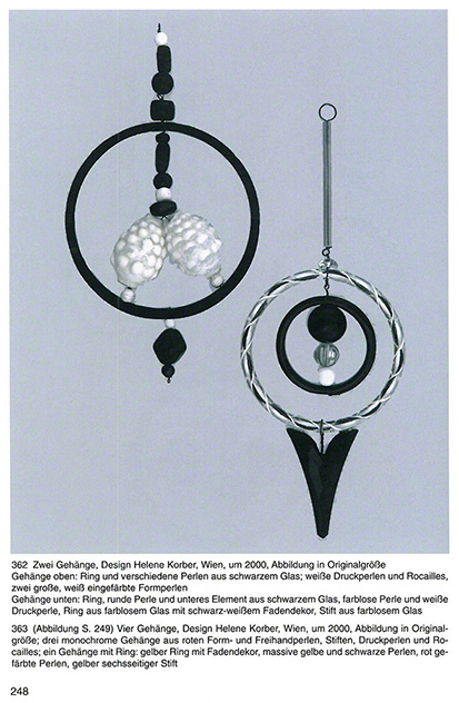 Glasperlen-Christbaumschmuck aus Böhmen